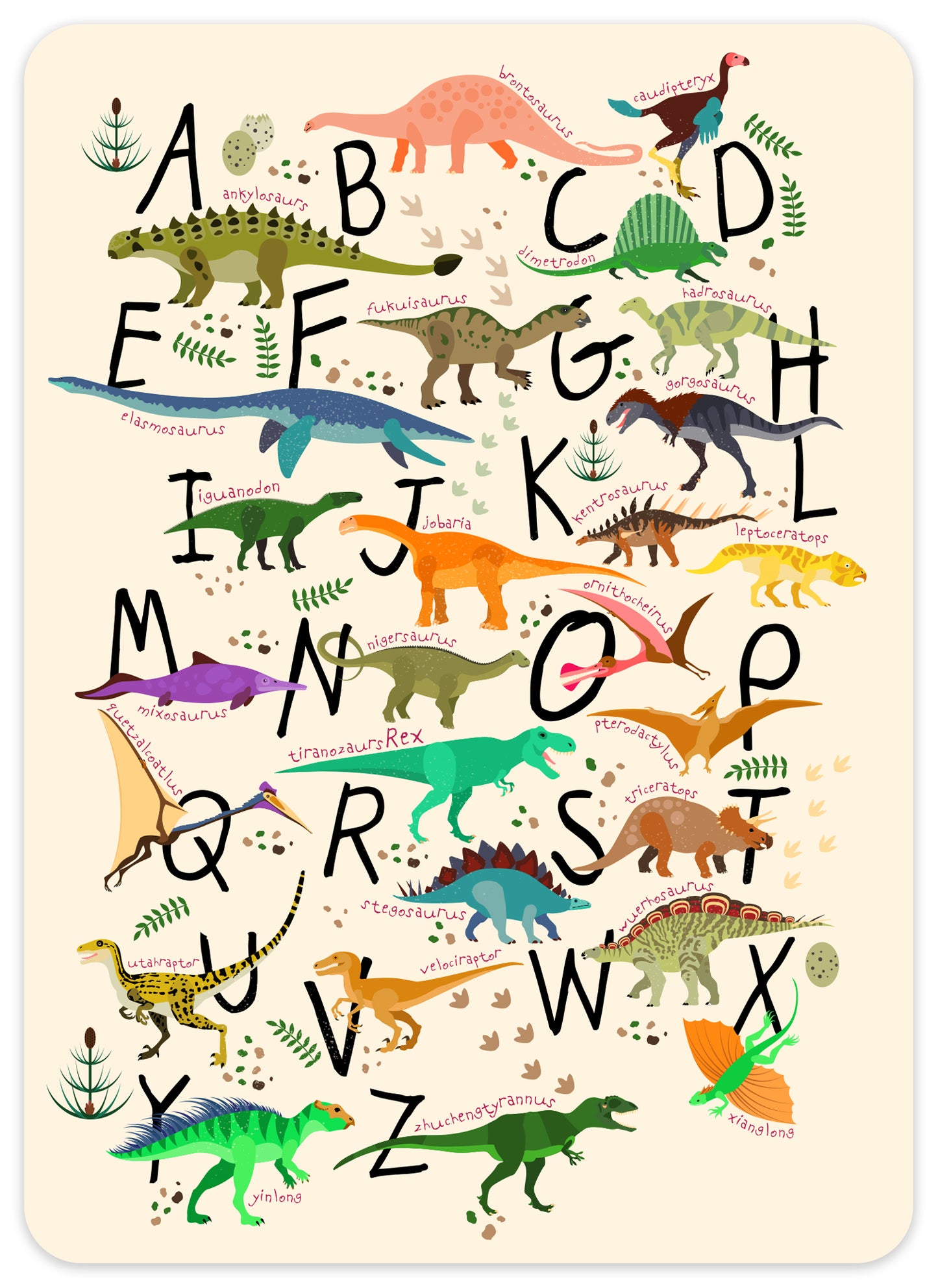 Dinosaures ABC
