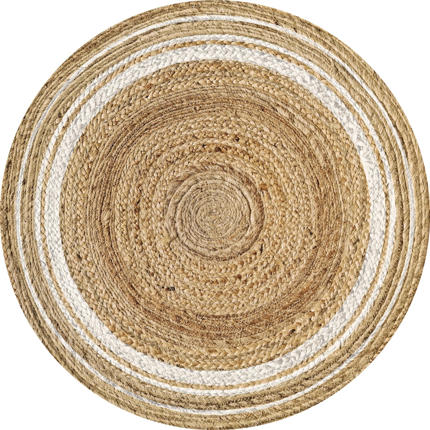 CERAMIKO | set de 4 individuales Carthago Blanca Redonda