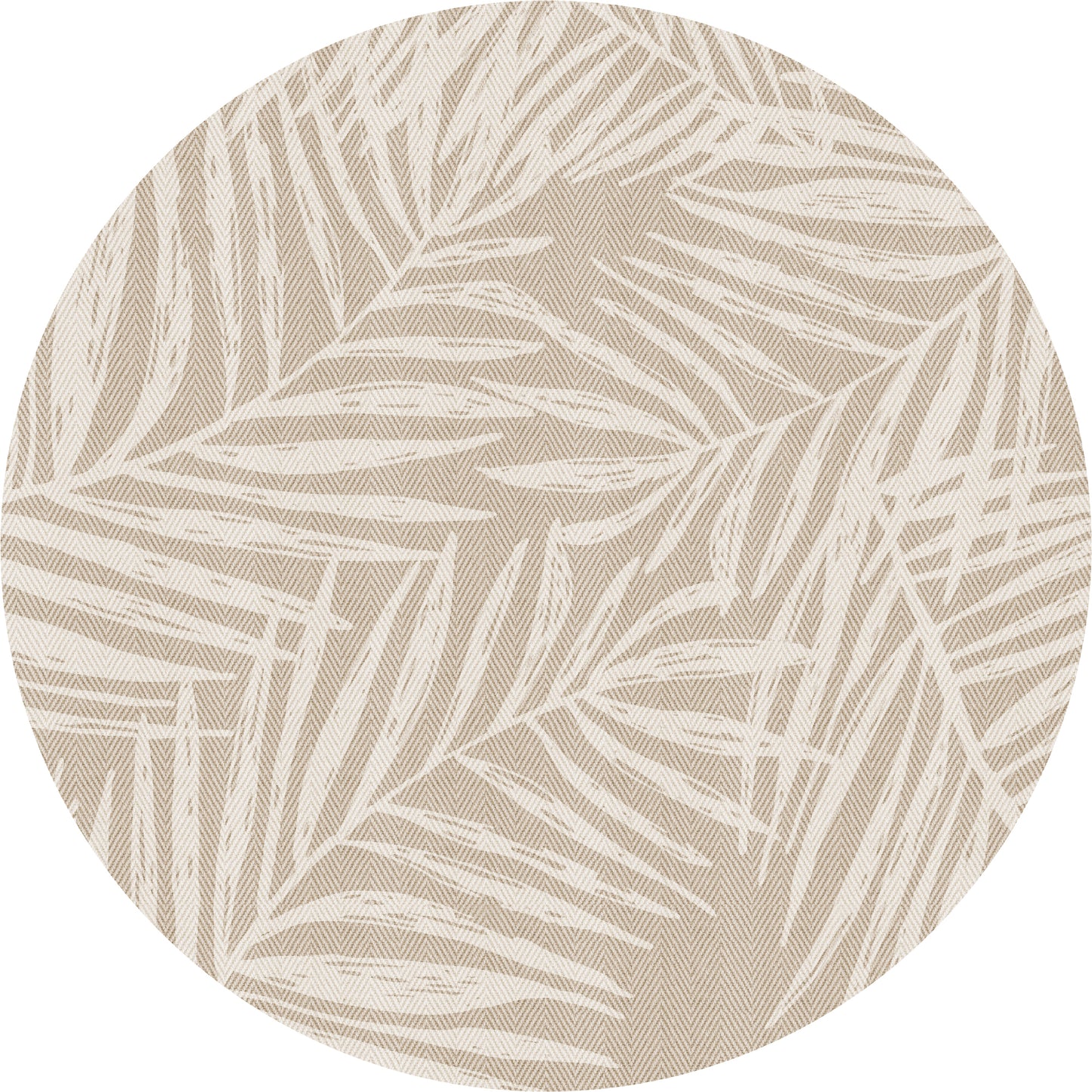 CERAMIKO | set de 4 individuales Hojas beige