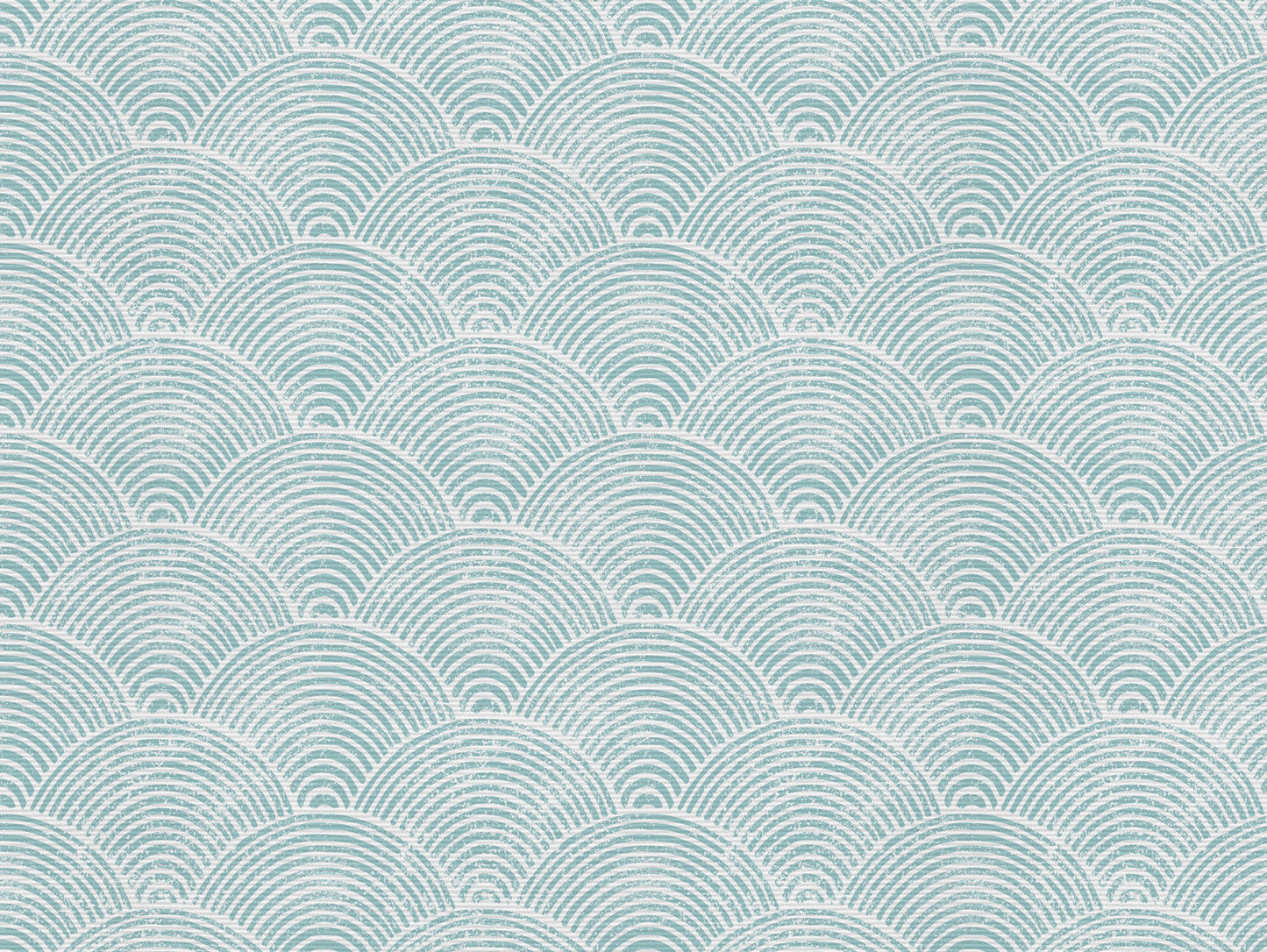 Vagues japonaises turquoise