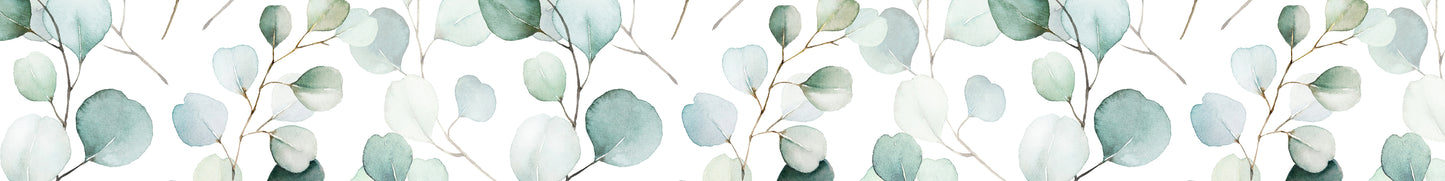Kitchen backsplash Leaves