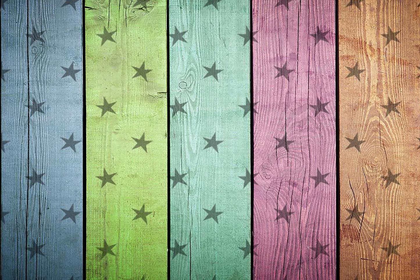 estrella multicolore