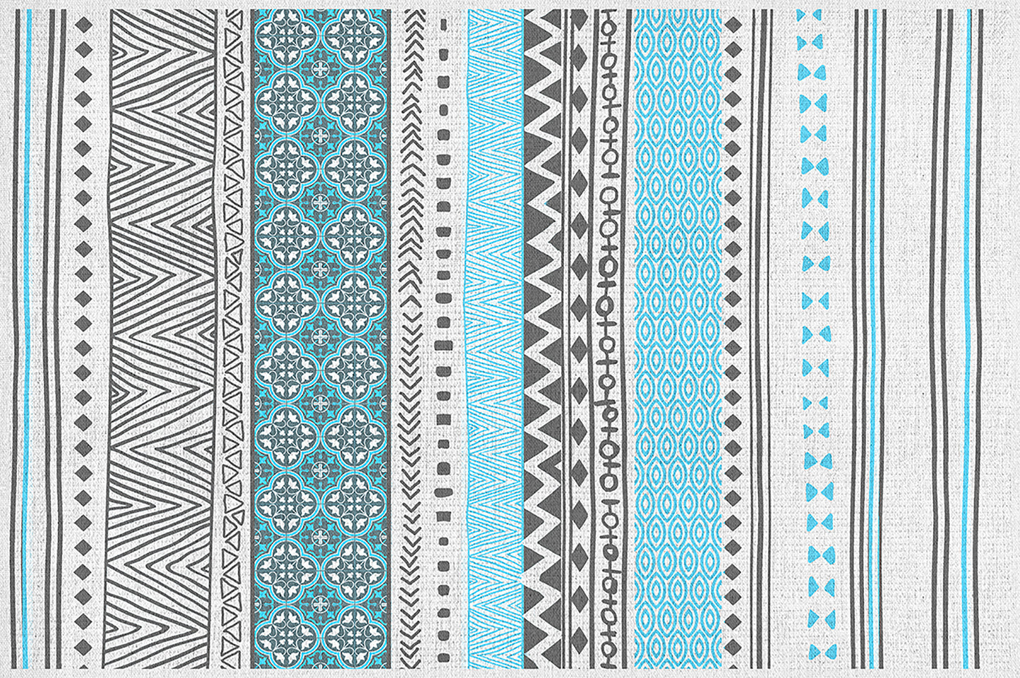 Sofía gris y azul