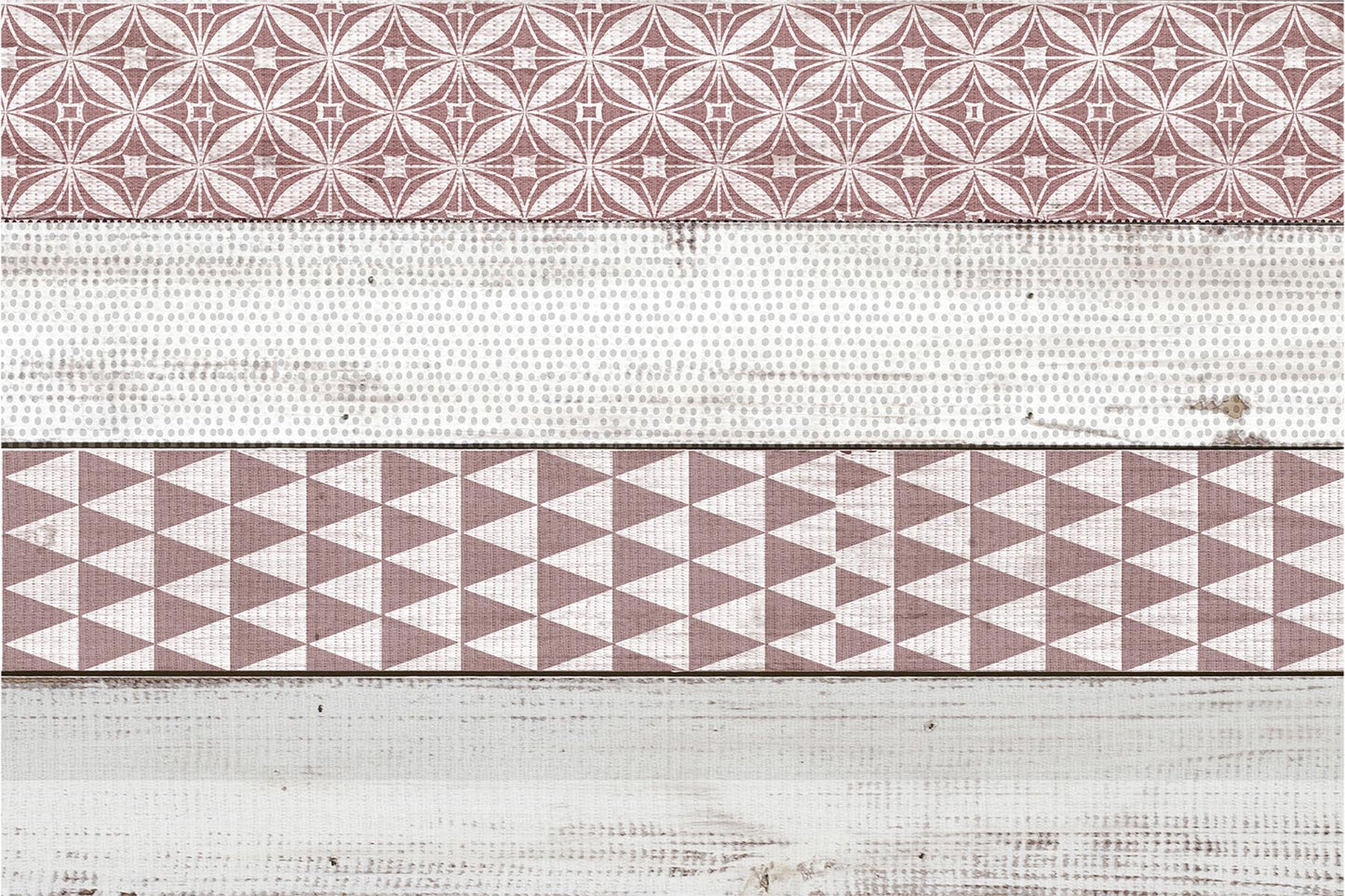 set de individuales Tablas roja