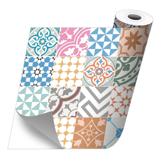 Sticker imprimé sur Rouleau joie