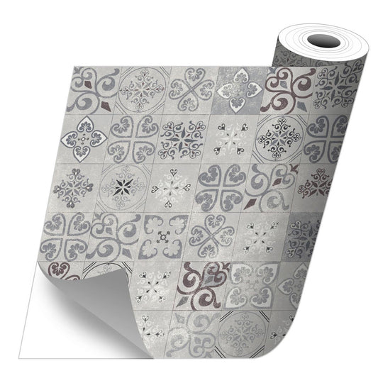 Sticker imprimé sur Rouleau Casa Lleó Morera gris