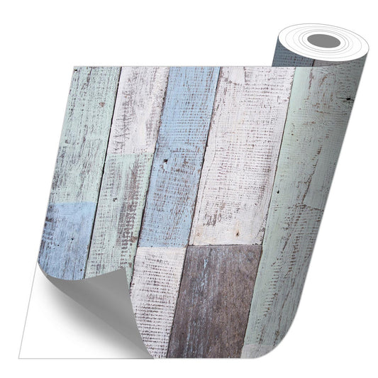 Sticker imprimé sur Rouleau boiss bleues 1