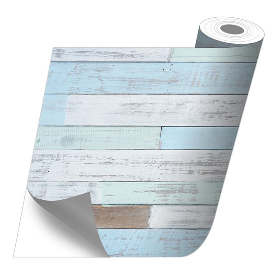 Sticker imprimé sur Rouleau boiss bleues 2