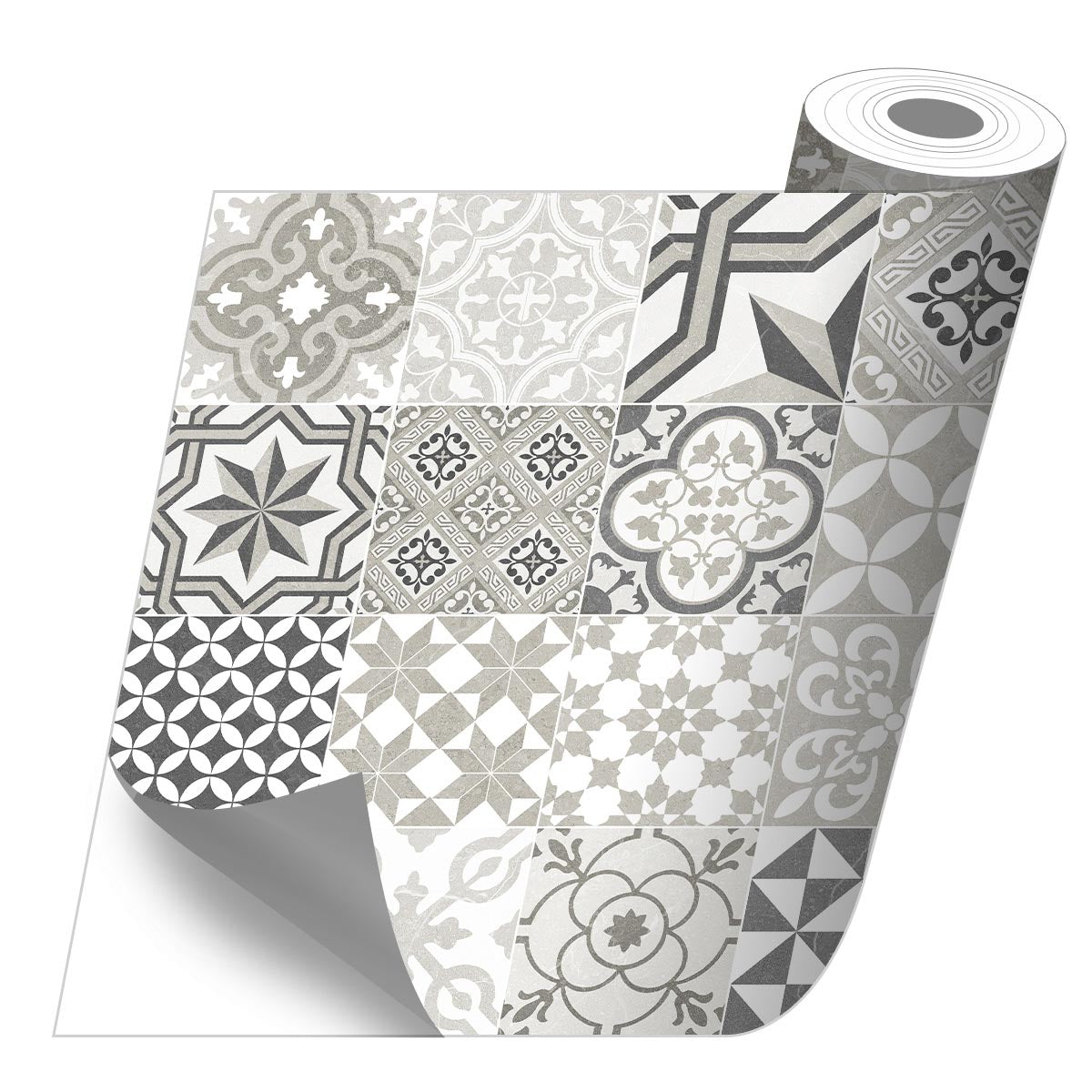 Rollo sticker Baldosas hidraúlicas 1