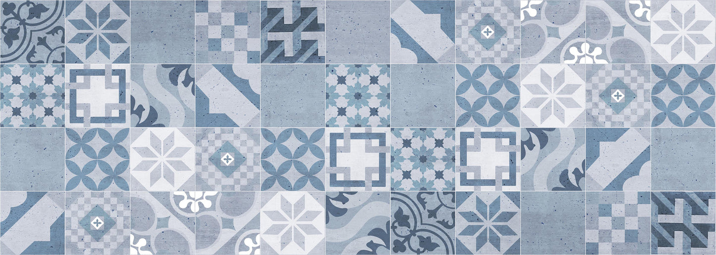 Home tiles blue