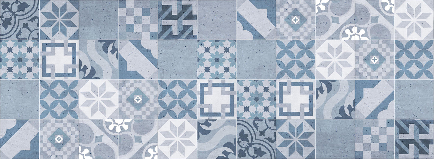 Home tiles blue