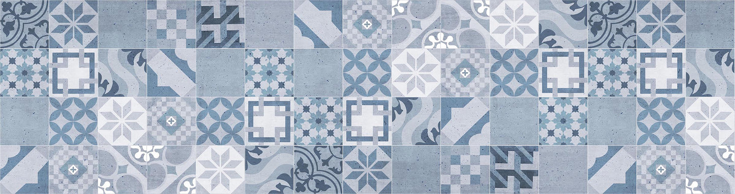 Home tiles blue