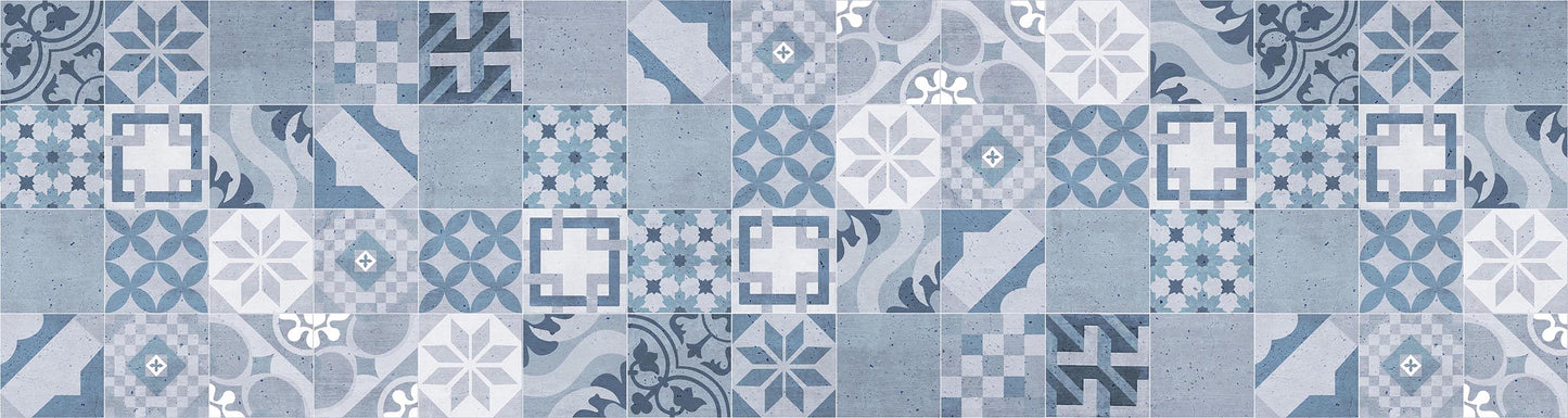 Home tiles blue