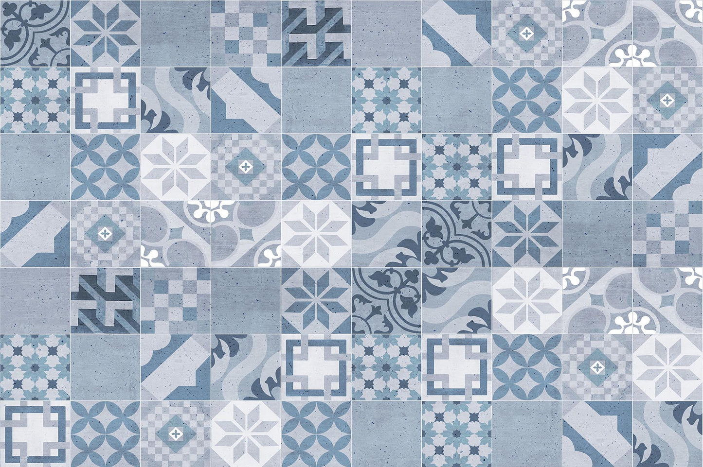 Home tiles blue