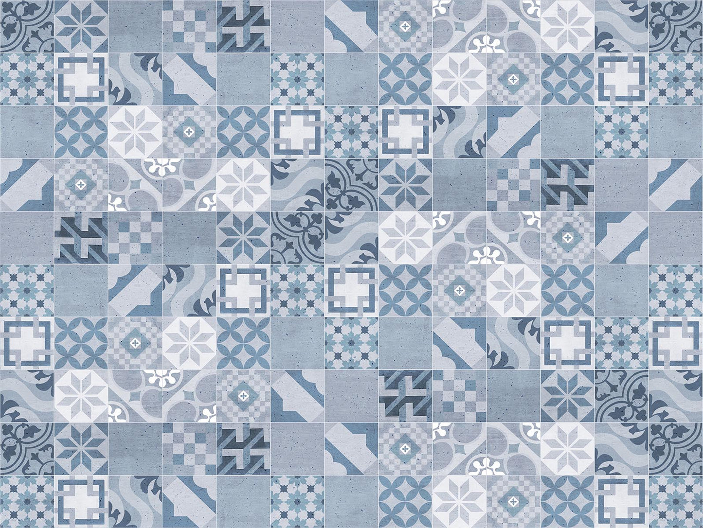 Home tiles blue
