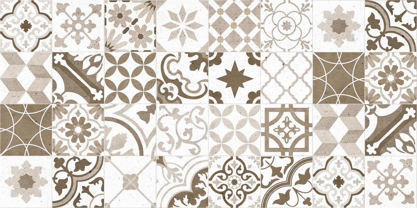 Home tiles sepia