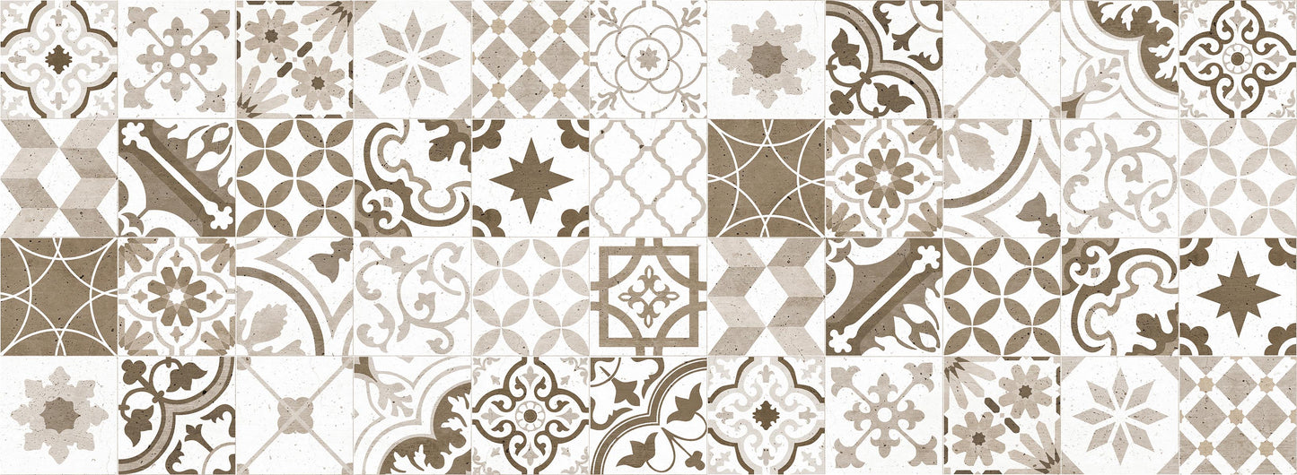 Home tiles sepia