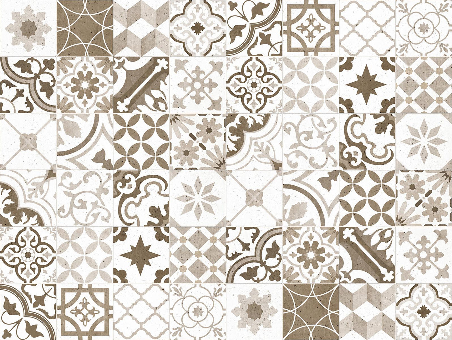 Home tiles sepia
