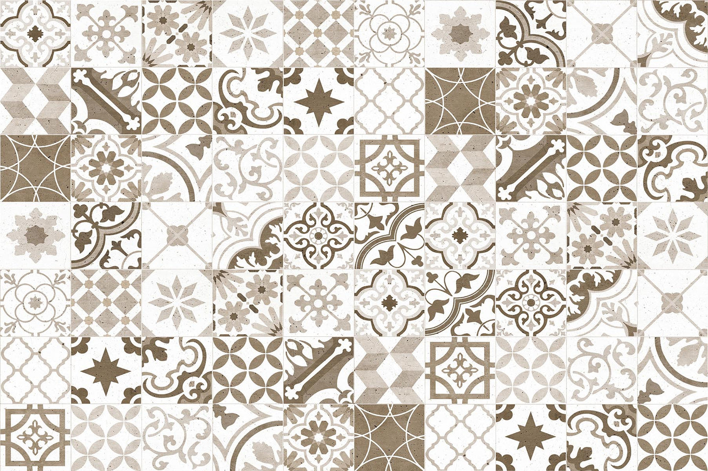 Home tiles sepia