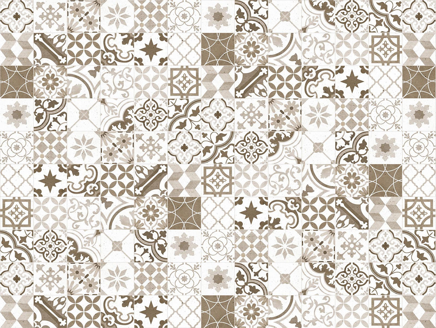 Home tiles sepia