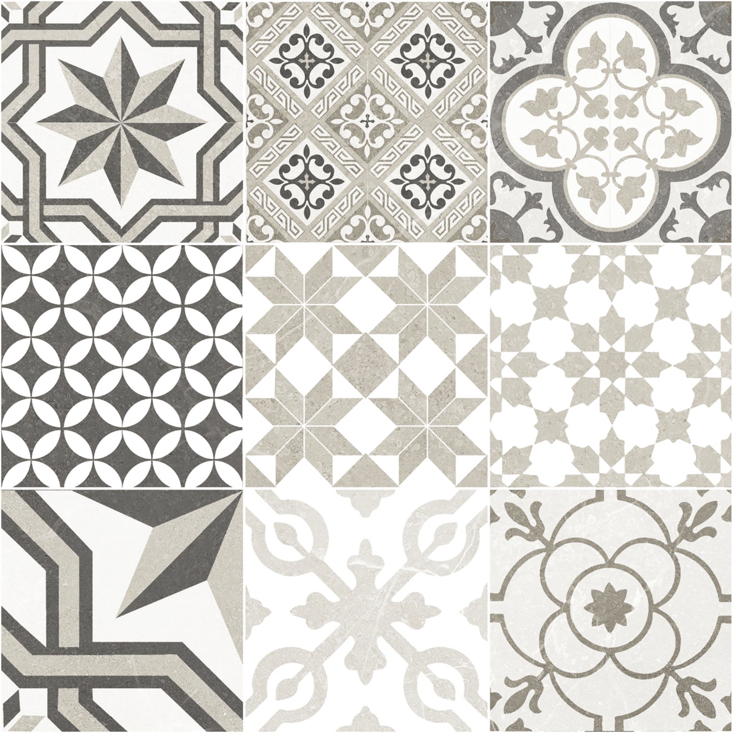 Set de 6 posavasos cuadrados Mosaïque Provenza 6