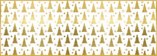 Pinos navideños dorés