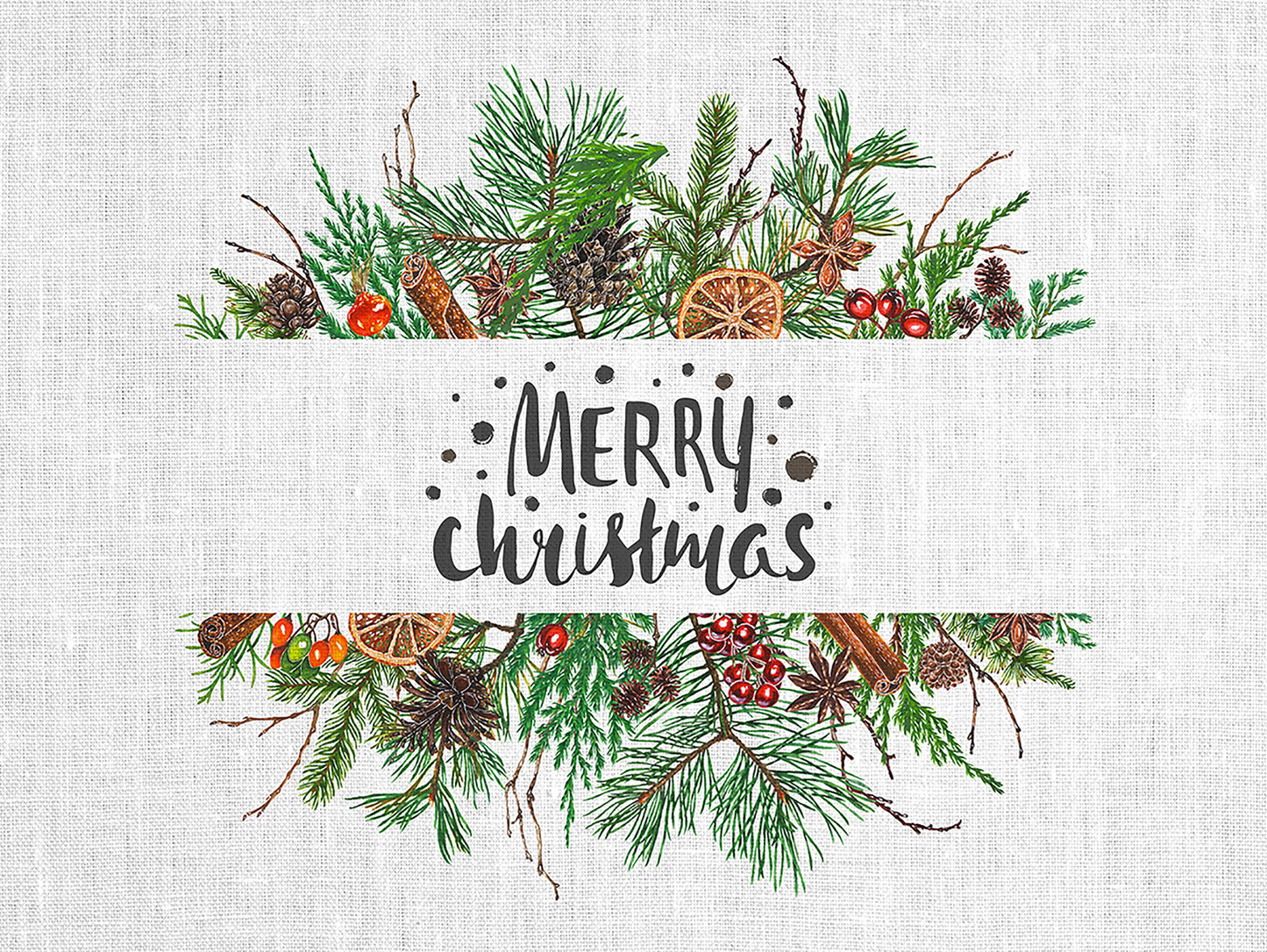 Guirnalda Merry Christmas