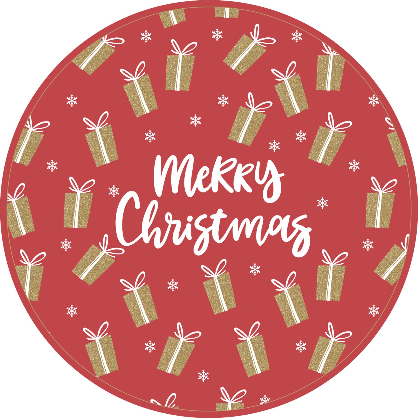 Set de table 4 unités Merry Christmas 2