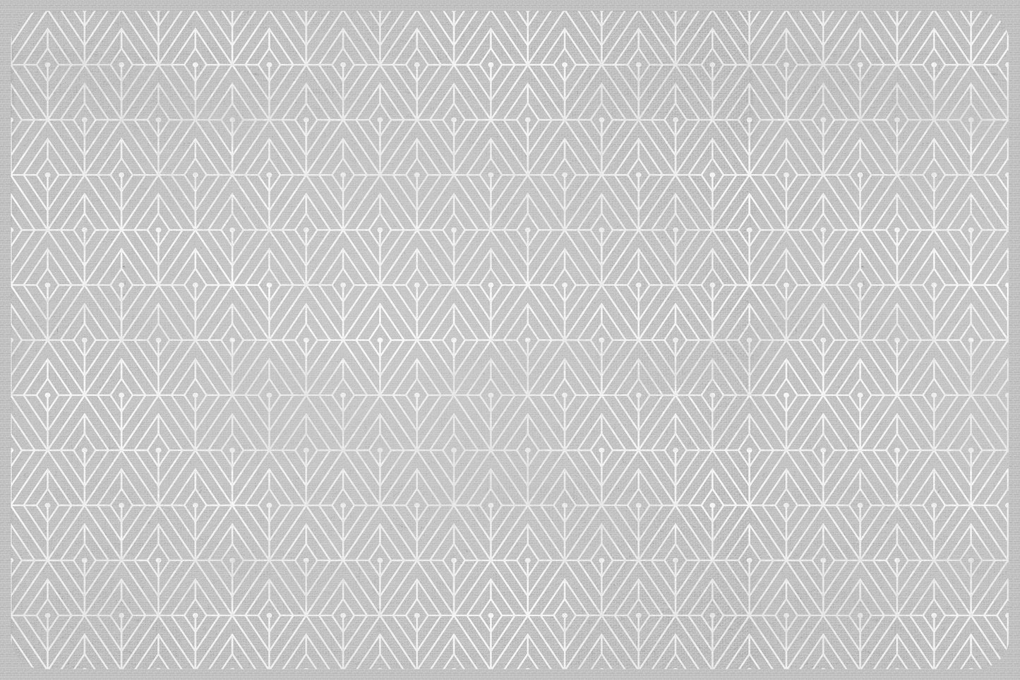 Set de table 4 unités Géométrie gris