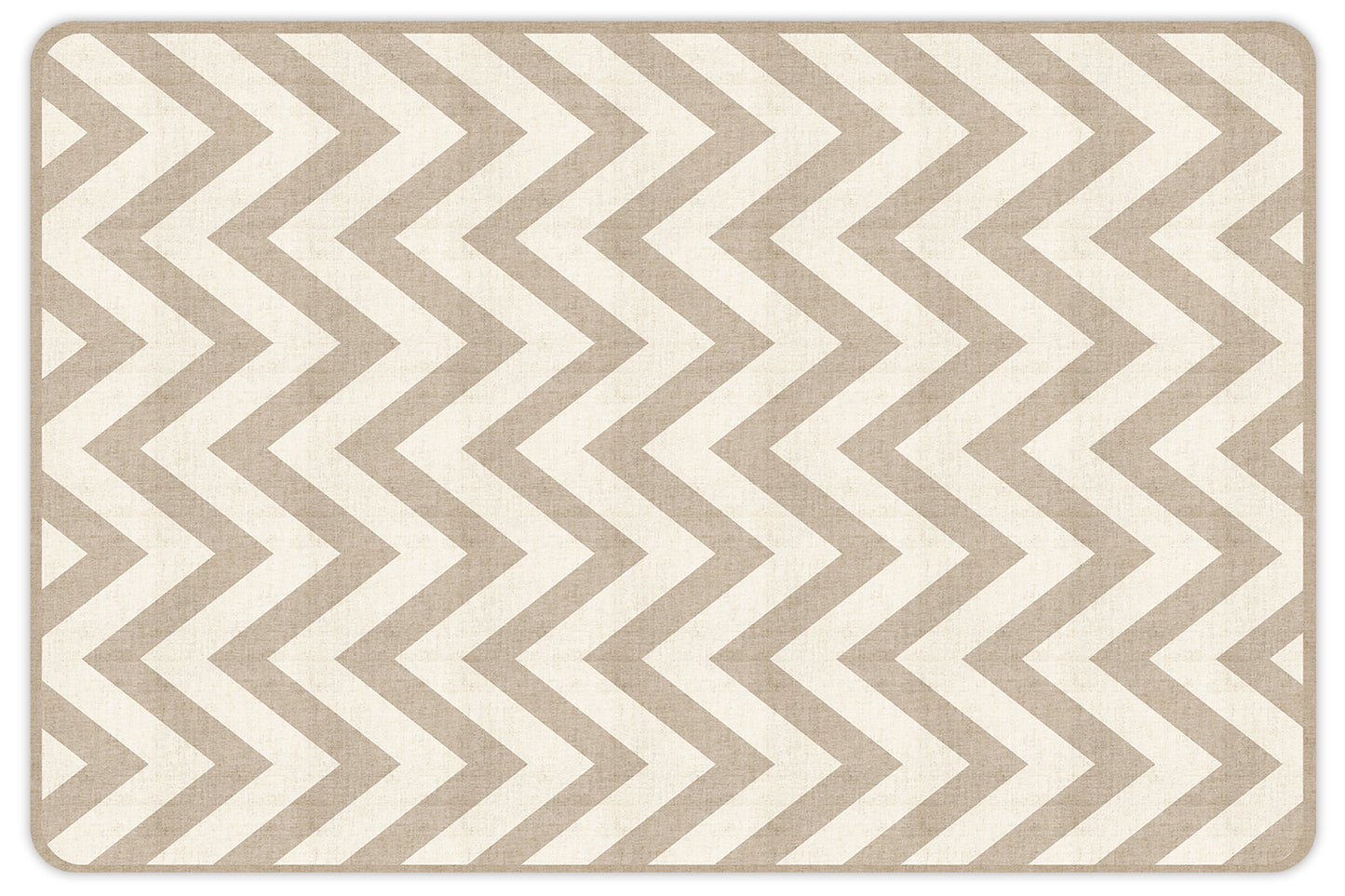 set de table 4 unités Naturel chevron vertical