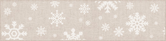 Chemin de table Flocons