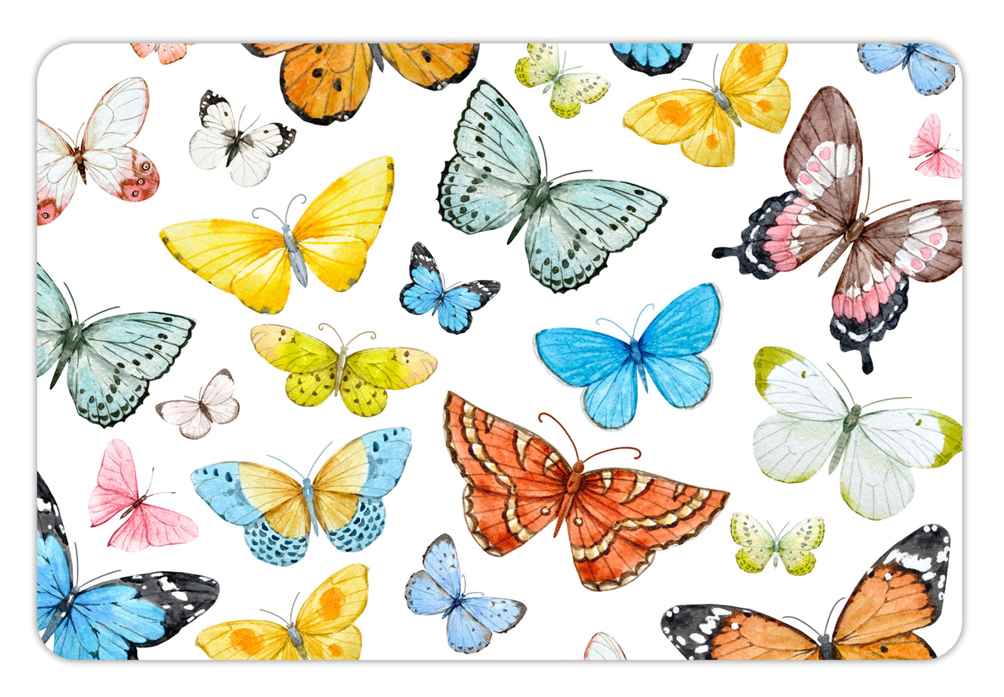 1 unit of placemat Butterflies 1 (infantile)