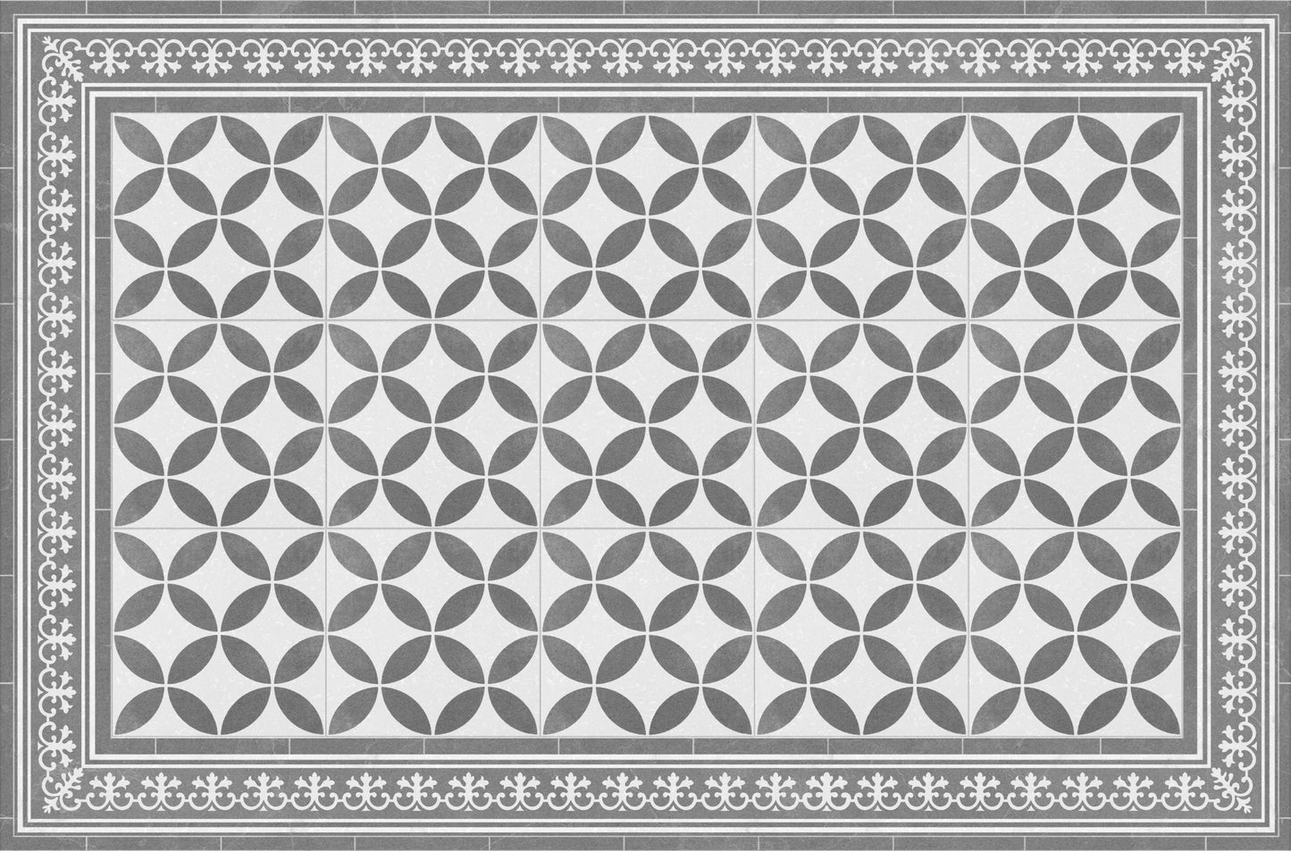 set de 4 individuales Danielle Gris