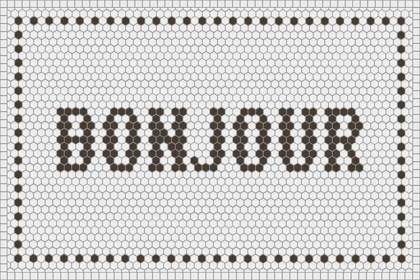 Set of 4 placemats Bonjour