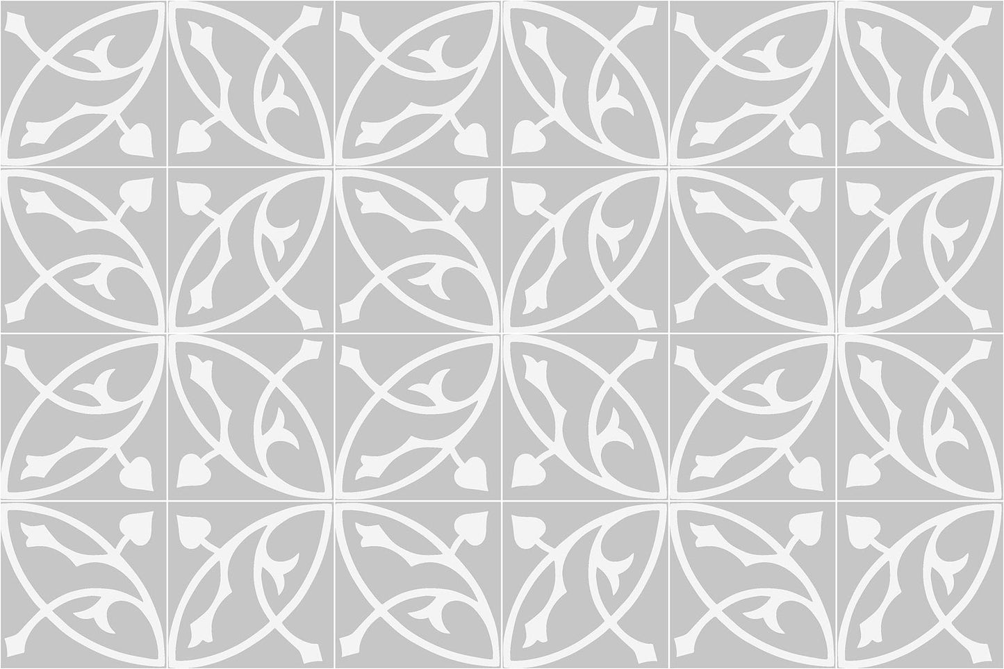 24 stickers corazones gris