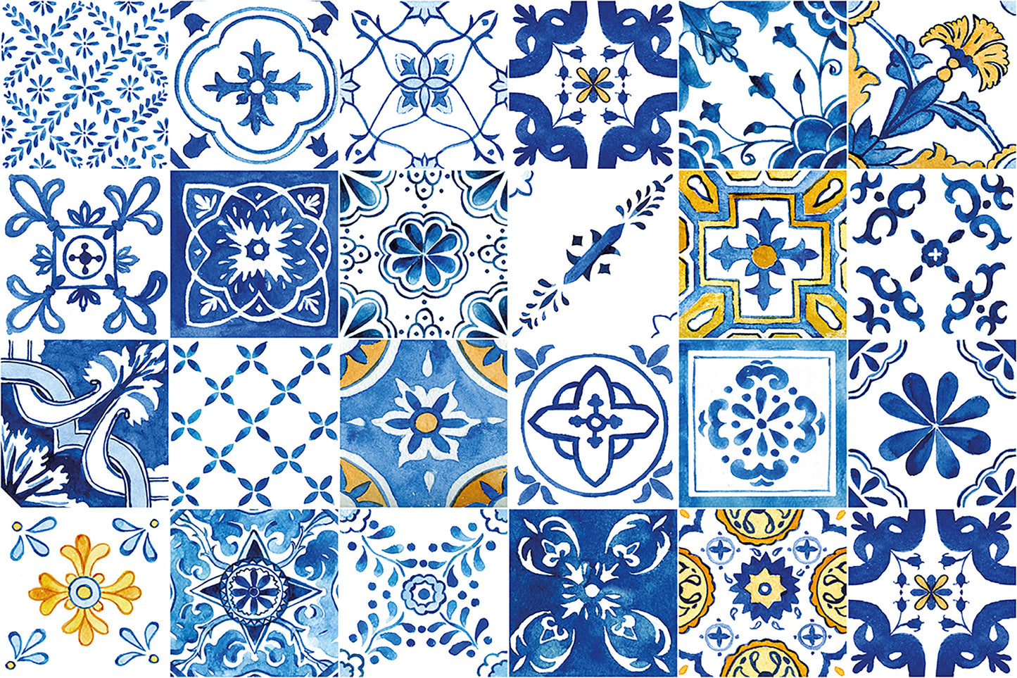 24 stickers Mediterránea