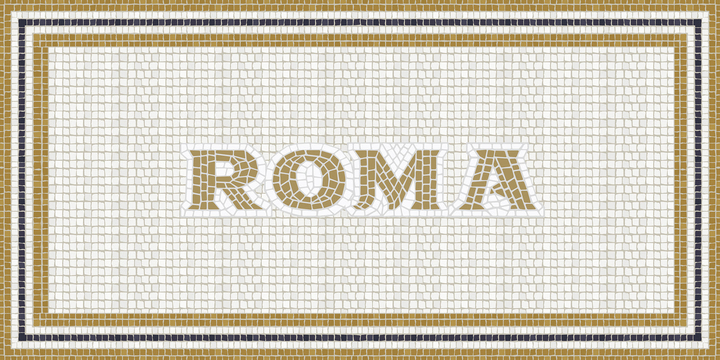 Mosaico romano "Roma"