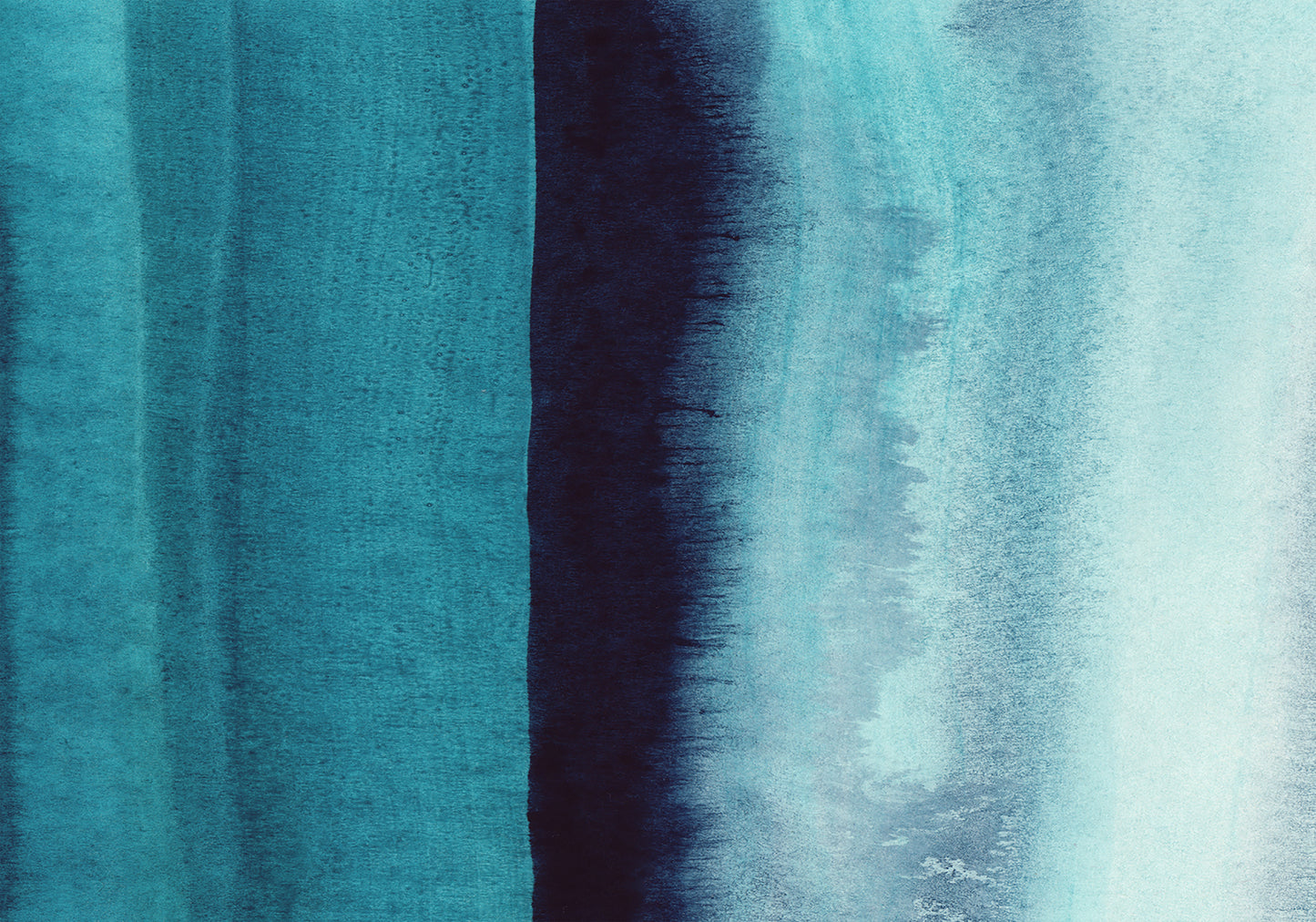Blue abstract watercolor