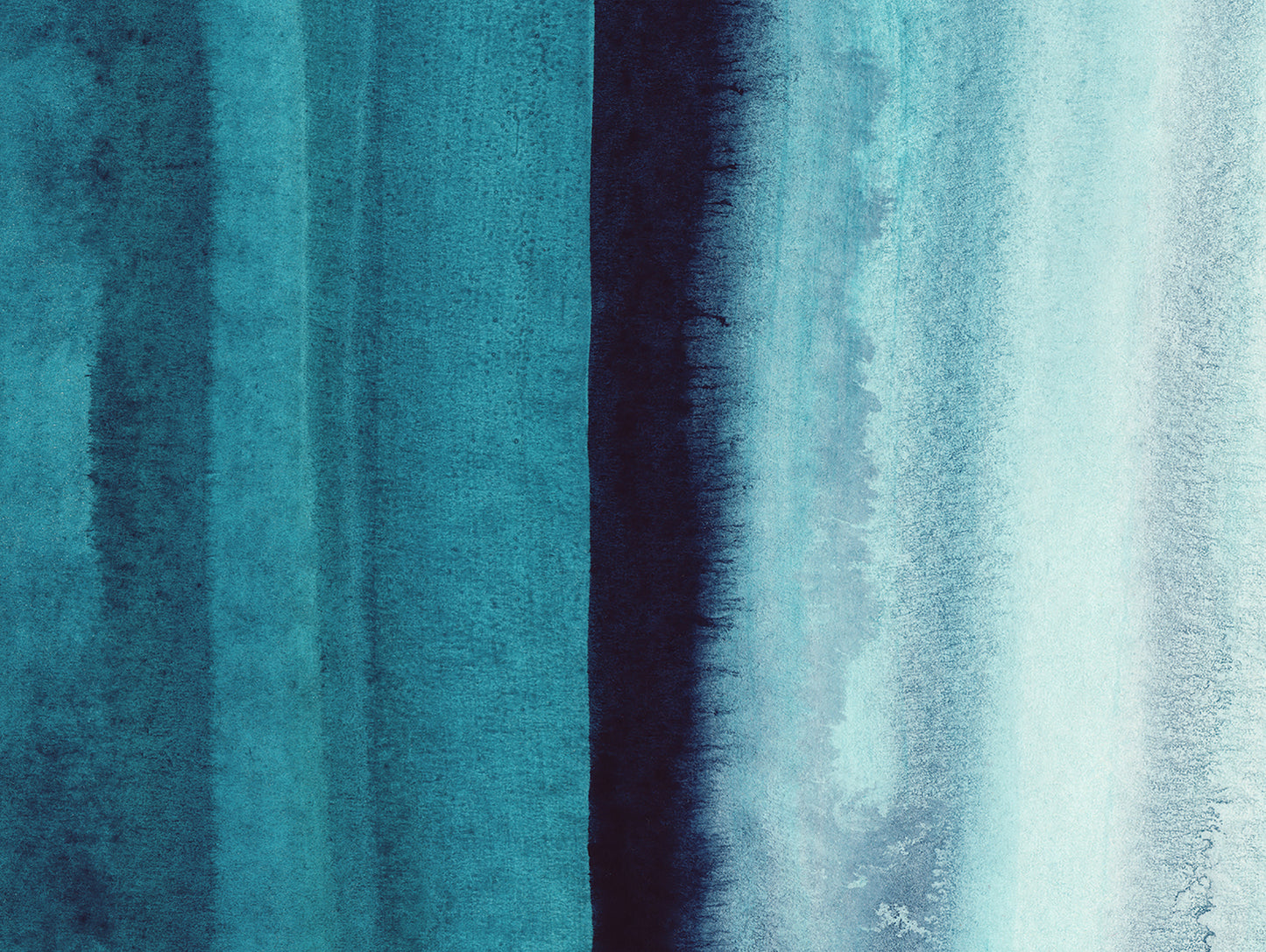 Blue abstract watercolor