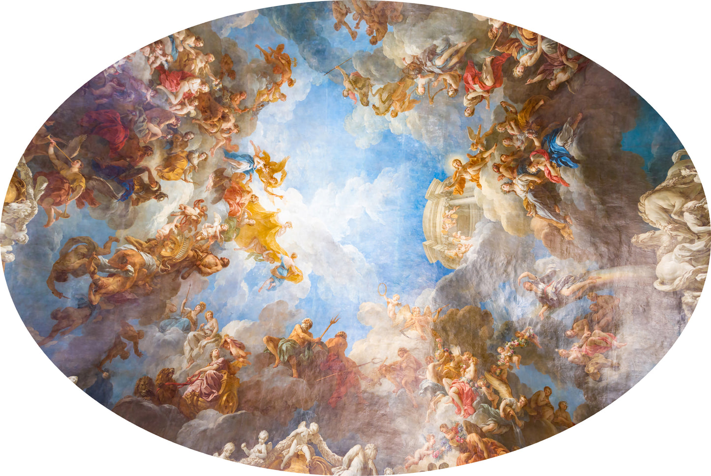 Mural Elliptical Versailles