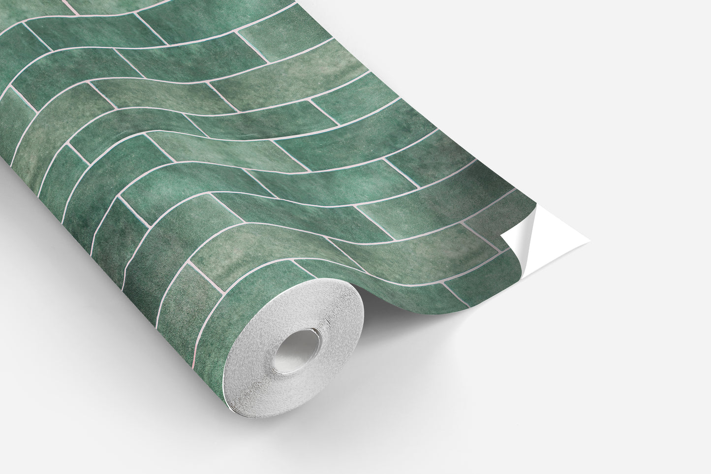 Sticker roll Green Brick