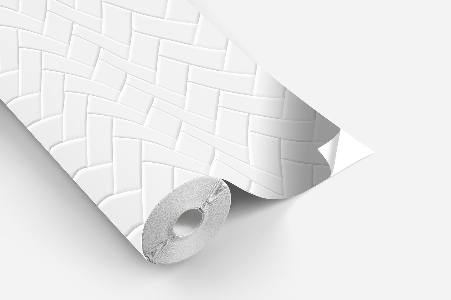 Sticker roll Zigzag White Brick