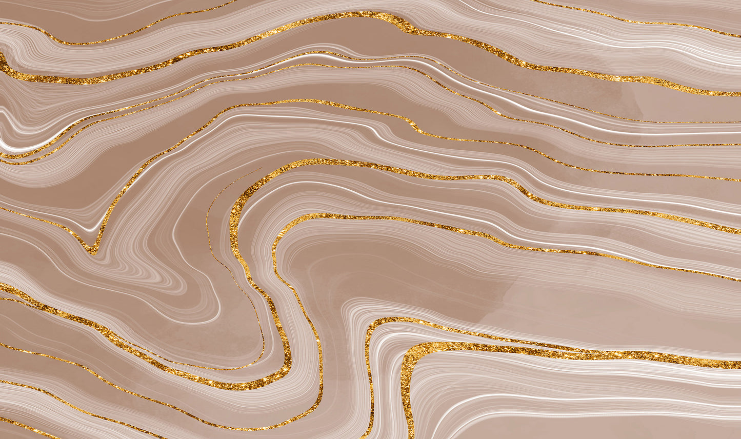 Vinyl headboard Ágata con oro