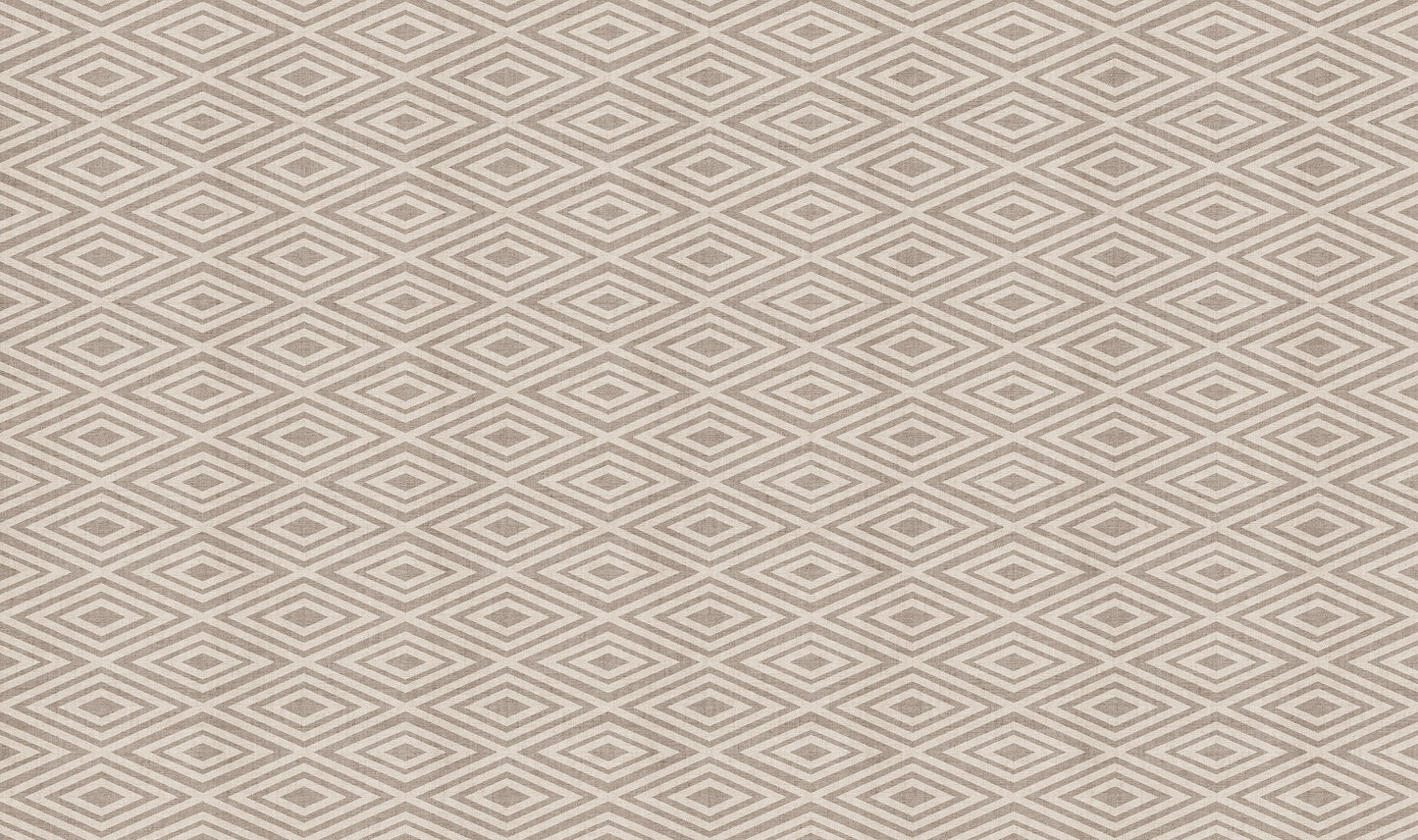 Vinyl headboard Natural diamantes sepia