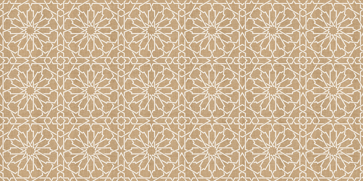 Vinyl headboard Natural arábico
