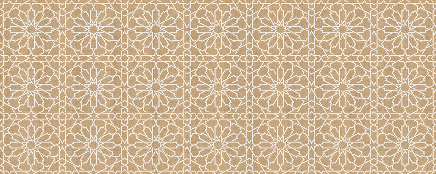 Vinyl headboard Natural arábico
