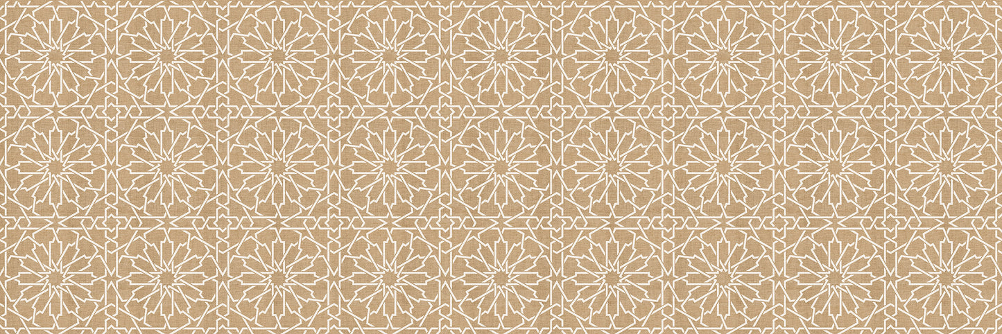 Vinyl headboard Natural arábico