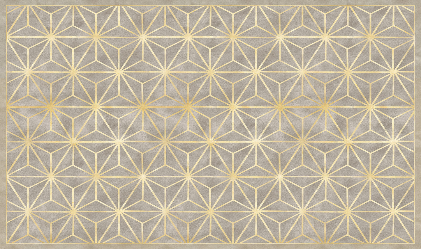 Vinyl headboard Natural Glam Star
