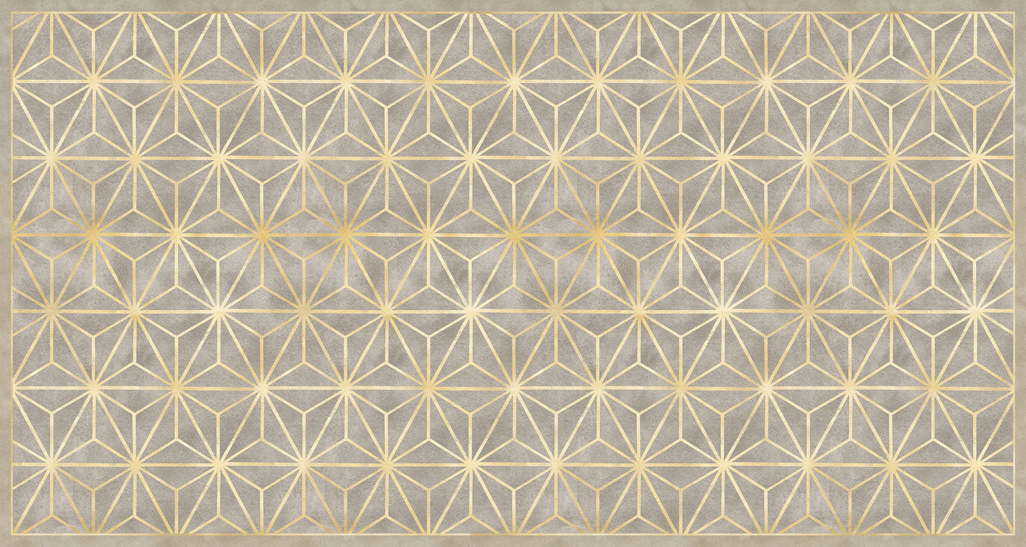 Vinyl headboard Natural Glam Star