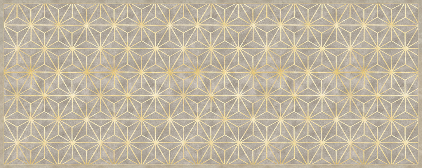 Vinyl headboard Natural Glam Star